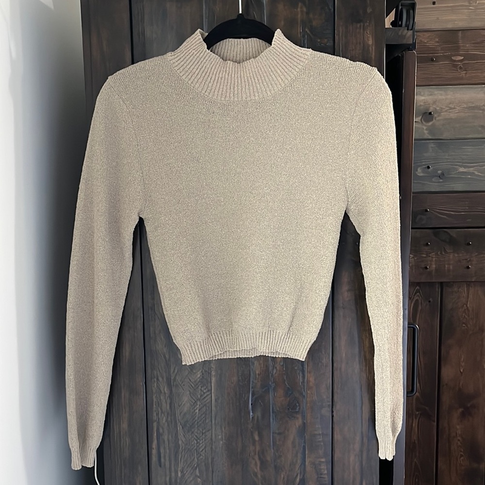 Cotton On Mock-neck Long Sleeve Top